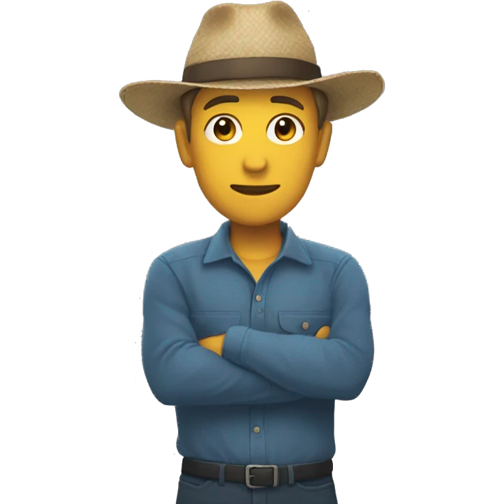 утка с новогодней шапкой emoji