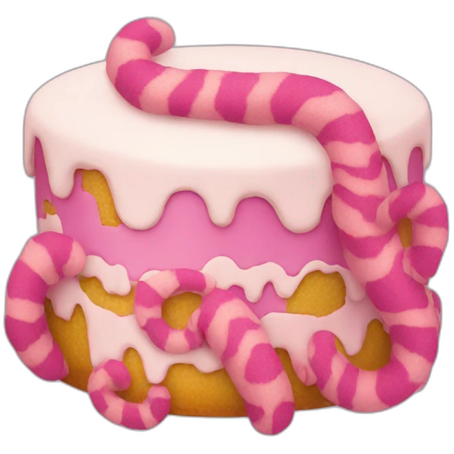 cake + boa emoji