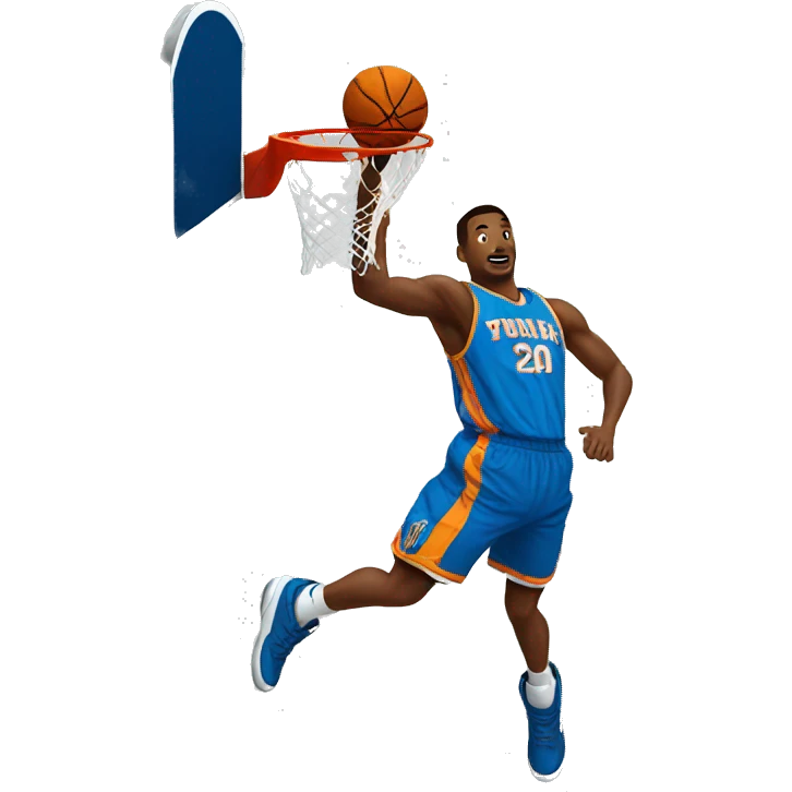 Basketball dunk emoji emoji