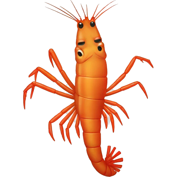 Shrimp emoji