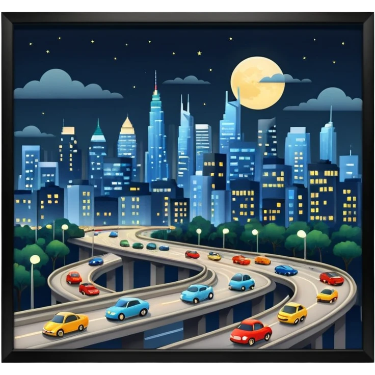 ciudad  y con carretera emoji