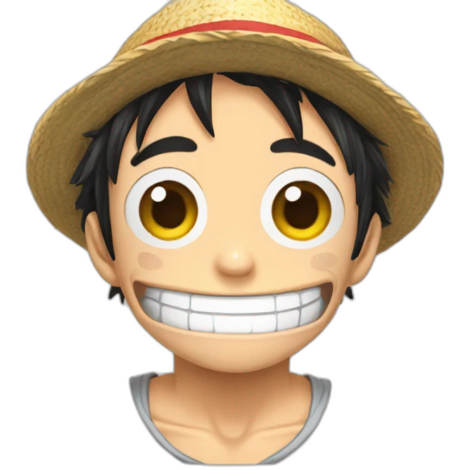 Monkey.d Luffy emoji