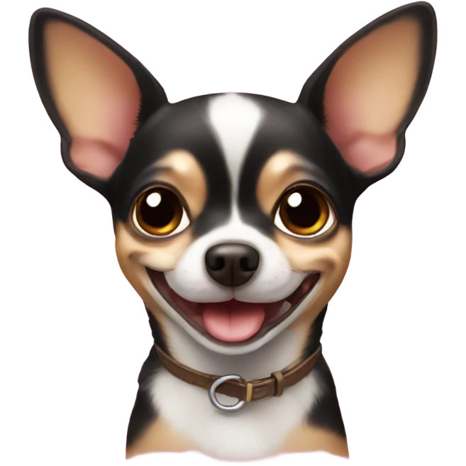 Chihuahua smile emoji