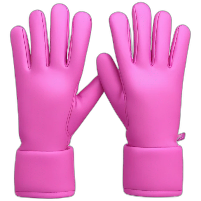 stwrile gloves pink emoji