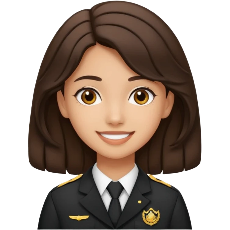 Quiero a una persona morena no tan morena , que sea una adolescente , que lleve uniforme escolar , con un pelo ondulado pero que sea negro castaño,pero no regido , pero que tenga una sonrisa suave, pero que este con un fondo blanco. Pero no tan ondulado tirando para liso emoji