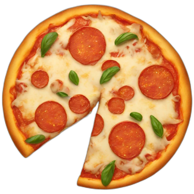 four pizza emoji