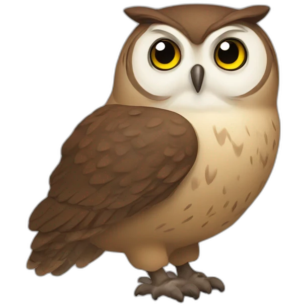 Fattest owl emoji