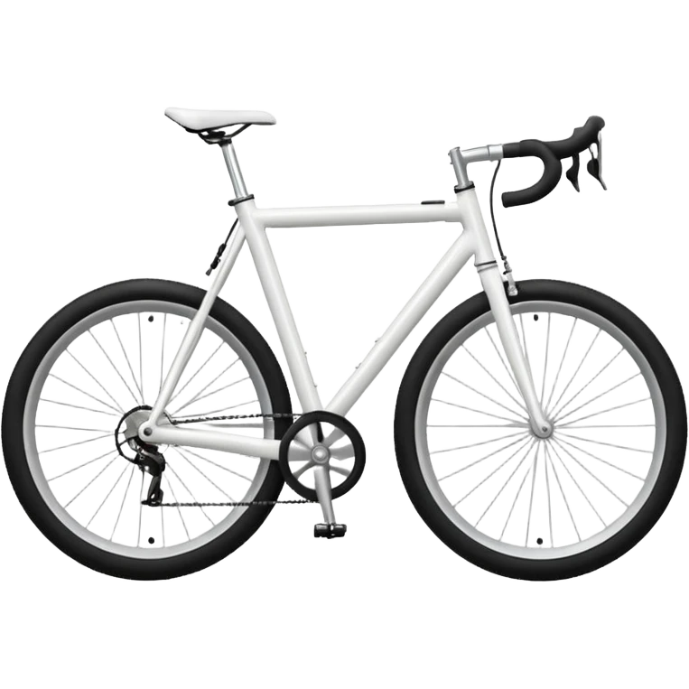 White  ns bike emoji