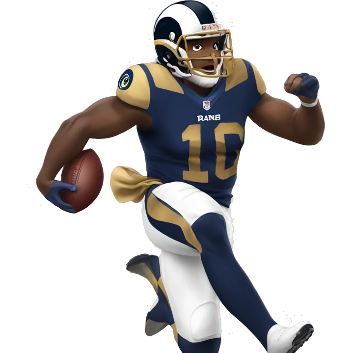 Rams beating 49ers emoji