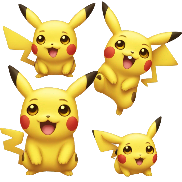 Cute pikachu emoji  emoji