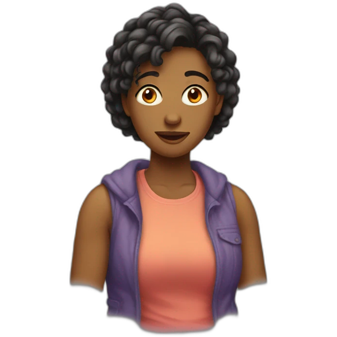 lesbian who can't find girlfriend emoji