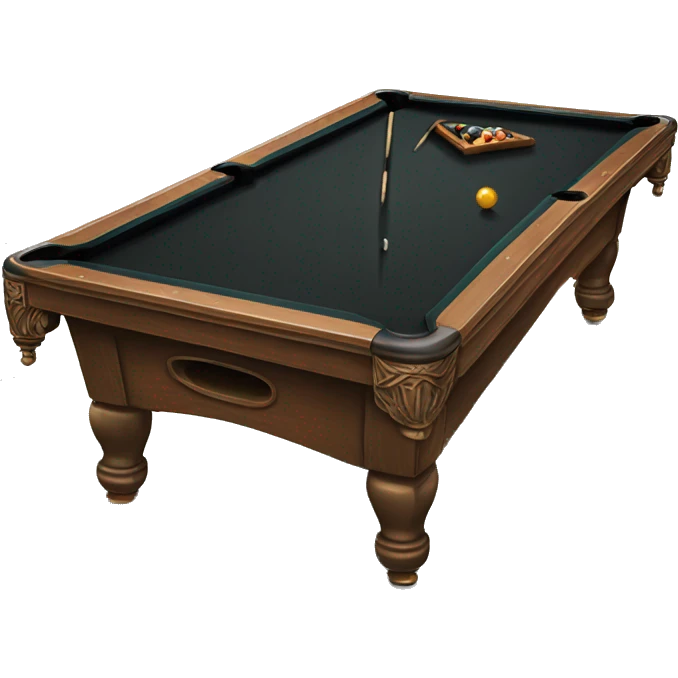 Pool table emoji