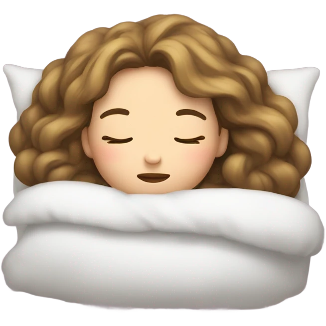 Emily Kate Roesler sleeping emoji