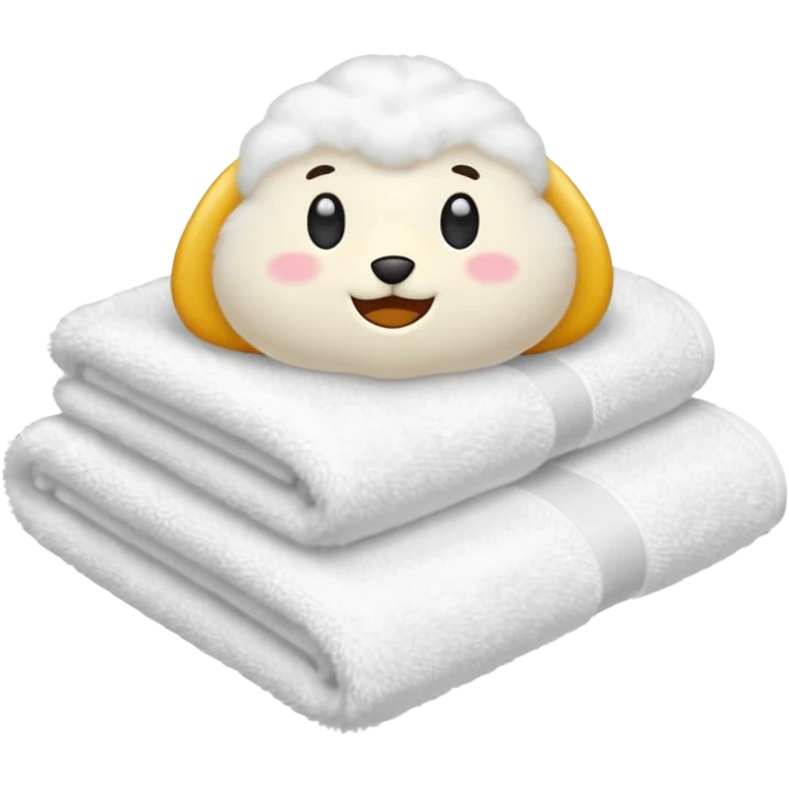 bath towel emoji