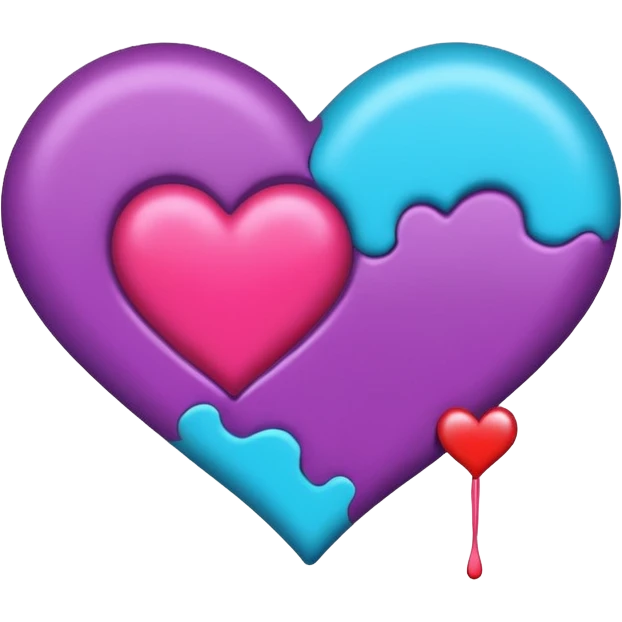 I love you in grafitti emoji