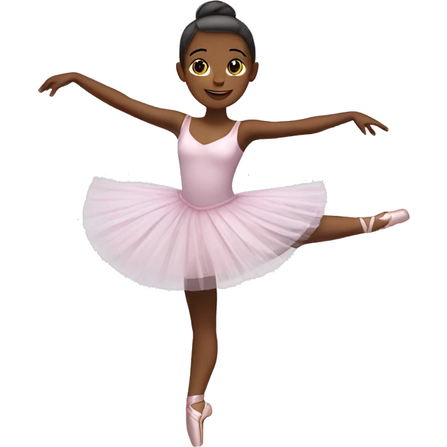 Ballerina dancing emoji