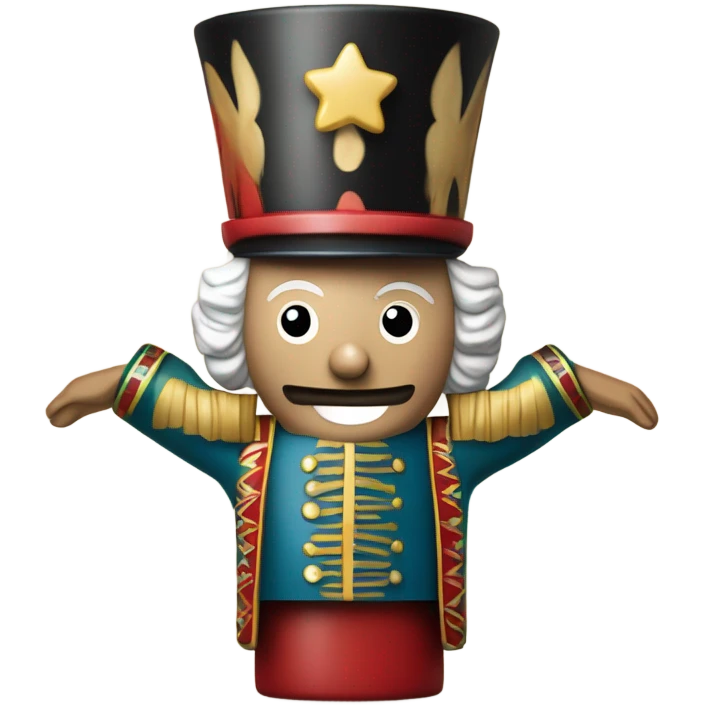 christmas nutcracker full body emoji