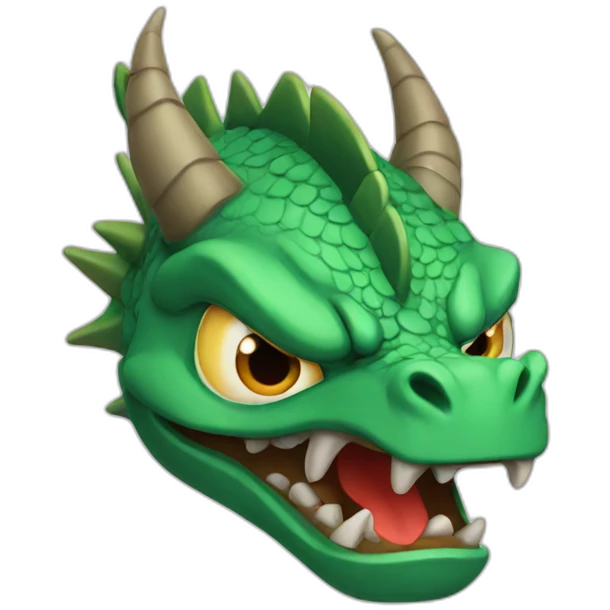 angry dragon] emoji