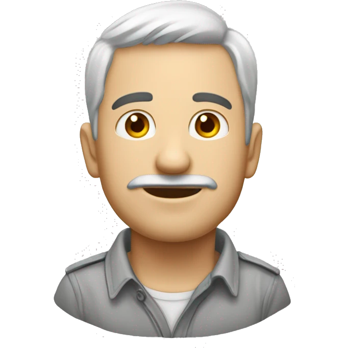 Белый медведь в красной шапке  emoji