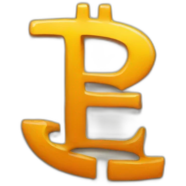 Bitcoin symbol emoji