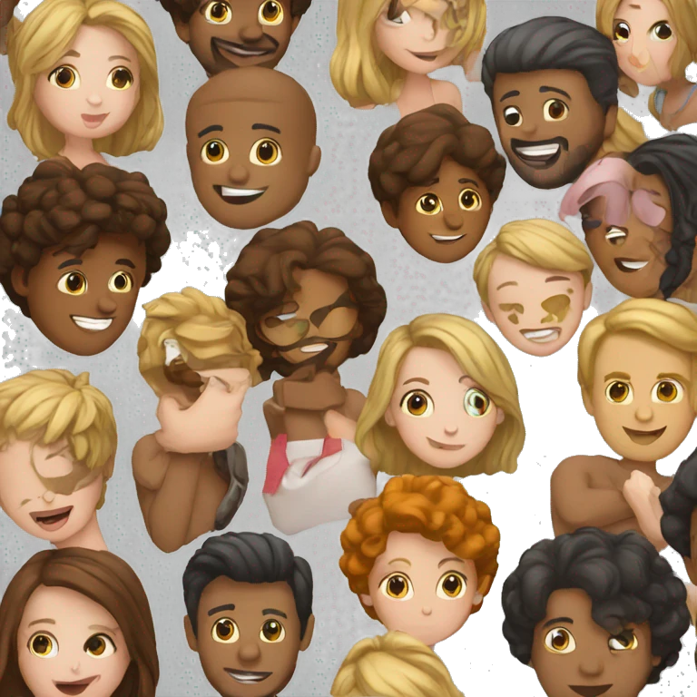 Goupe of friends emoji