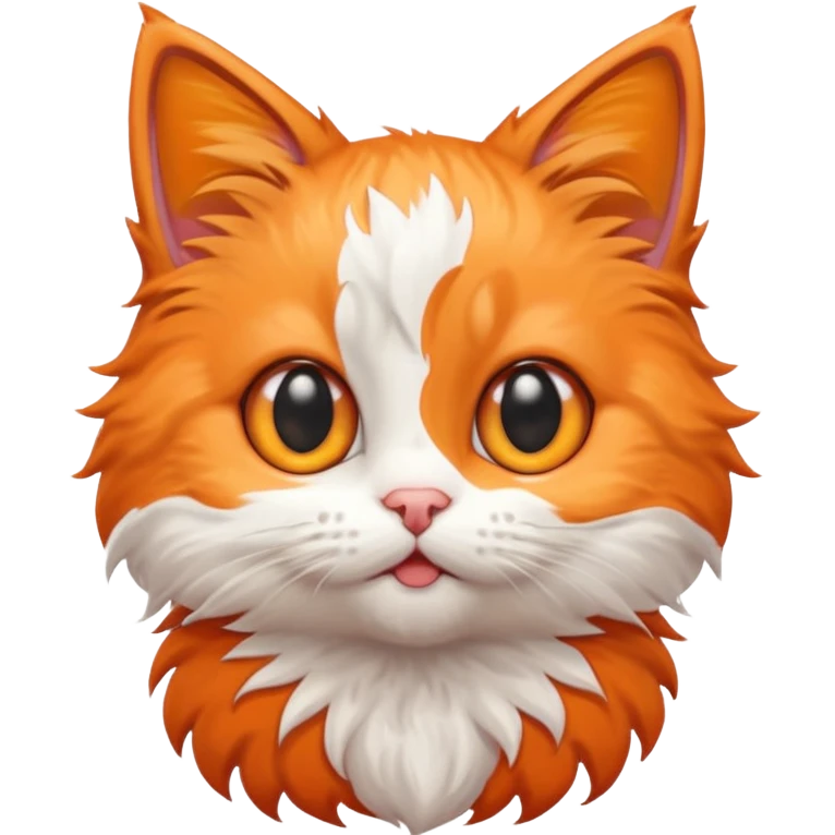 unhinged kitten emoji