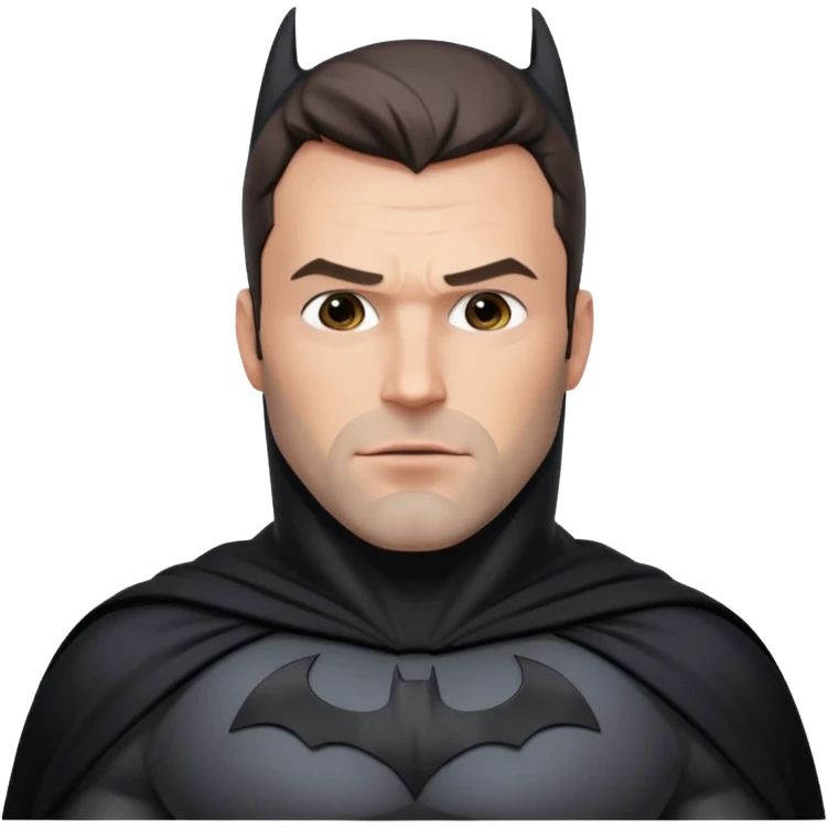 emoji of batman ben affleck emoji