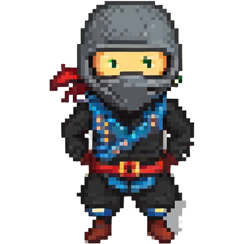 masked ninja emoji