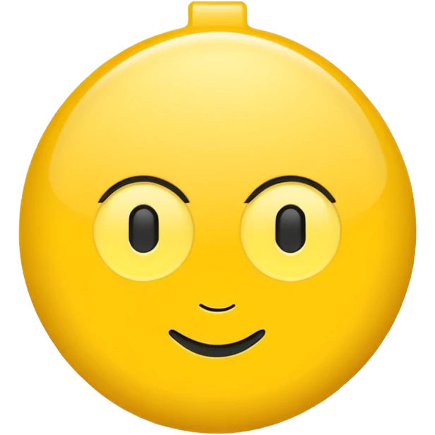 gender neutral symbol, classic emoji style, suitable for Discord role icon emoji