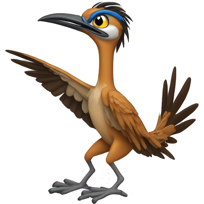 Road runner  emoji