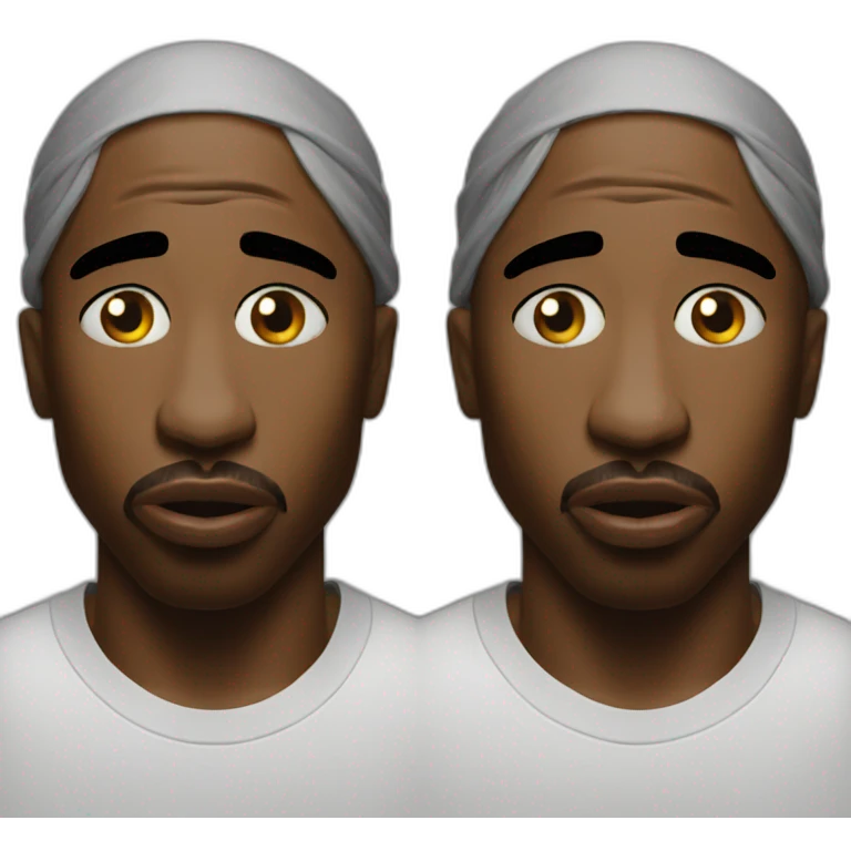 tupac crying emoji