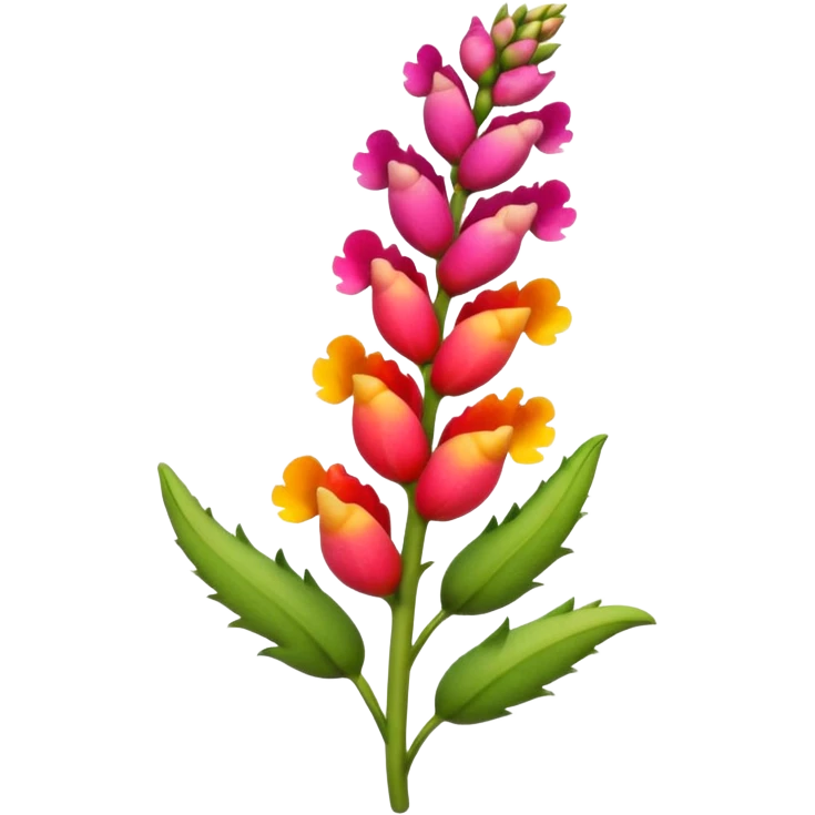 snapdragon flower emoji
