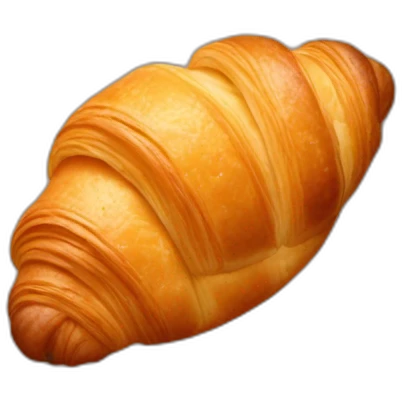 Croissant chocolate emoji