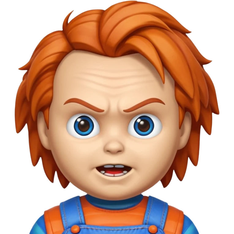 Un emojin de chuky emoji