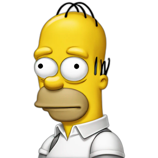 Homer Simpson smiley  emoji