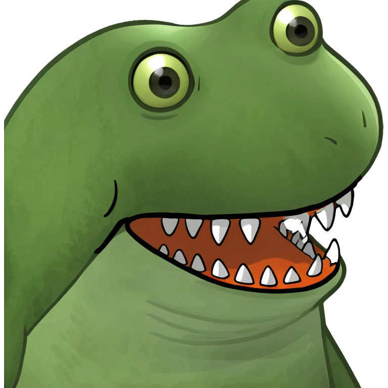 scary teeth emoji