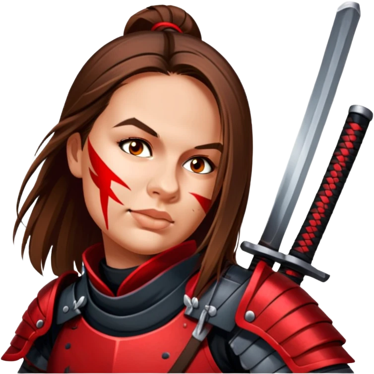 Battle-Ready Samurai emoji