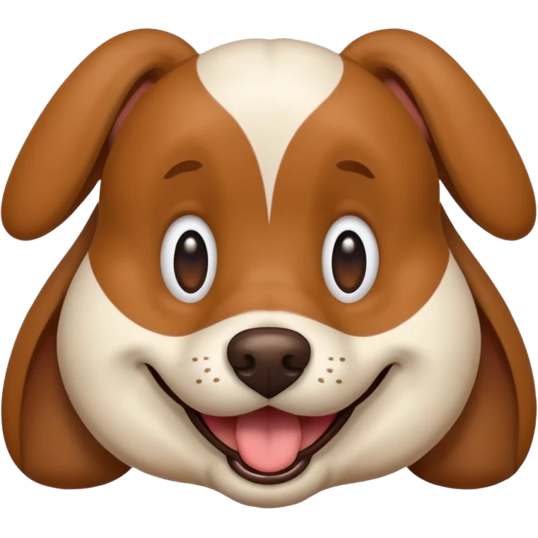 Funny dog emoji