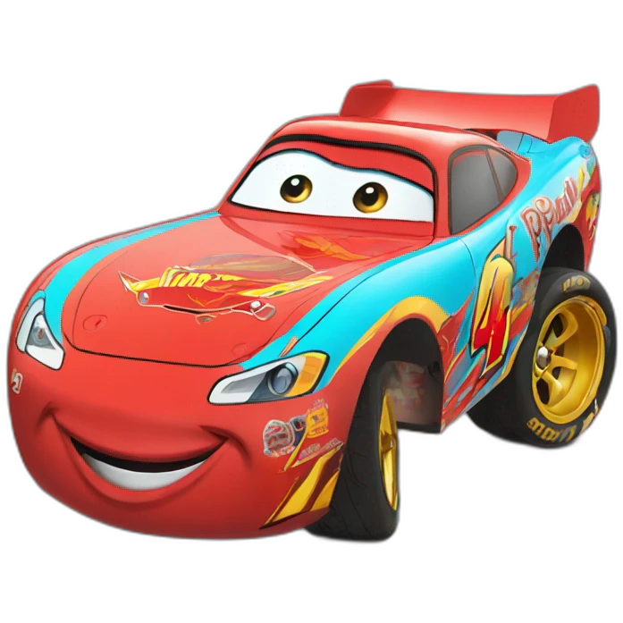 Flash McQueen cars emoji