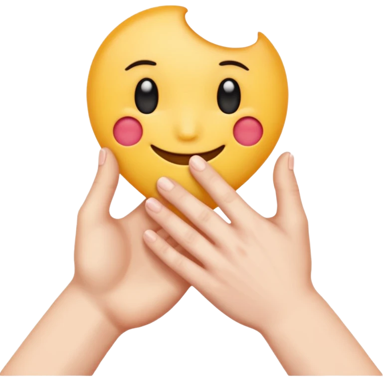 hands caressing 🫩 emoji emoji