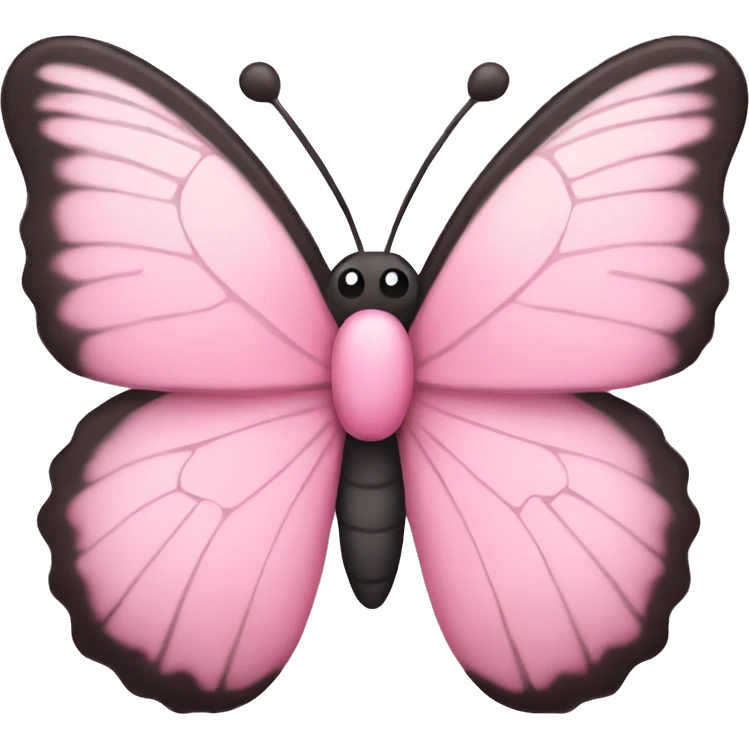 baby pink butterfly  emoji