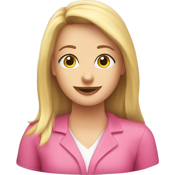 A pink note book which says on it Meredith Monthly  emoji
