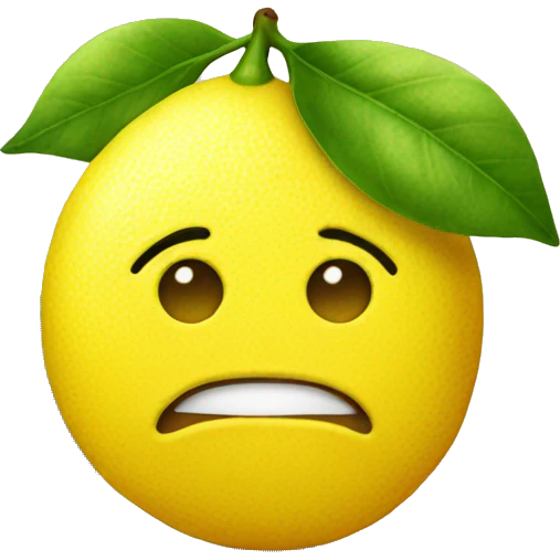 Lemon emoji