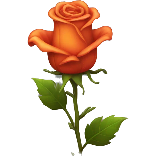 fire rose emoji
