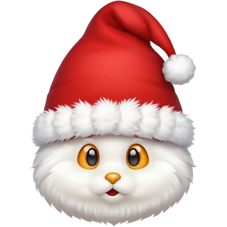 gorro de navidad emoji