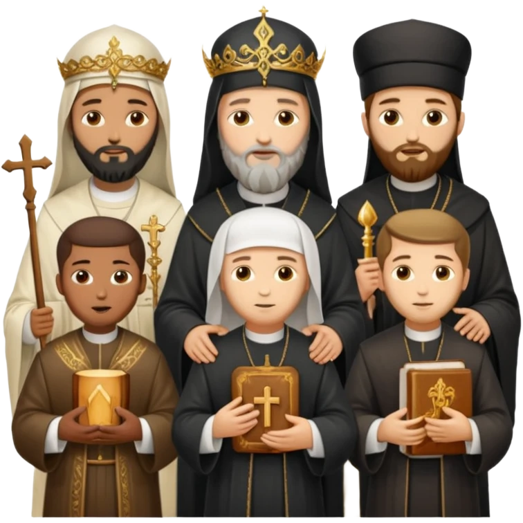 All the Orthodox saints pack emoji