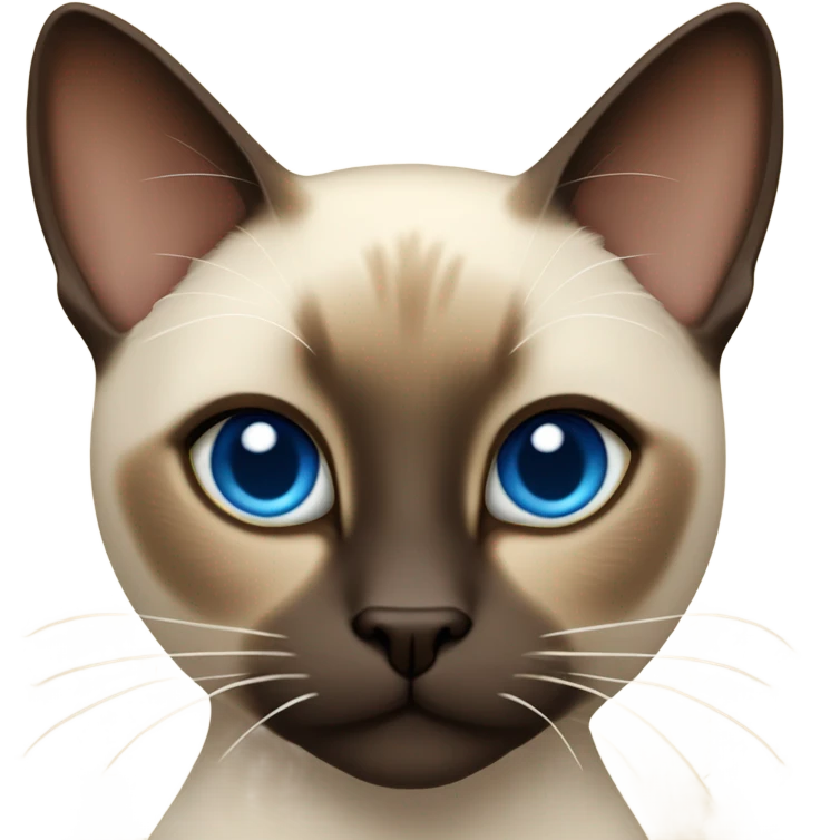 Siamese cat walking  emoji