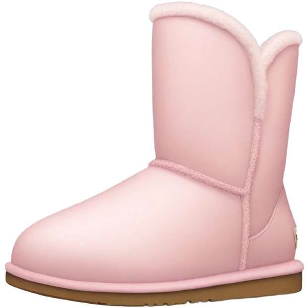 very light pink uggs emoji