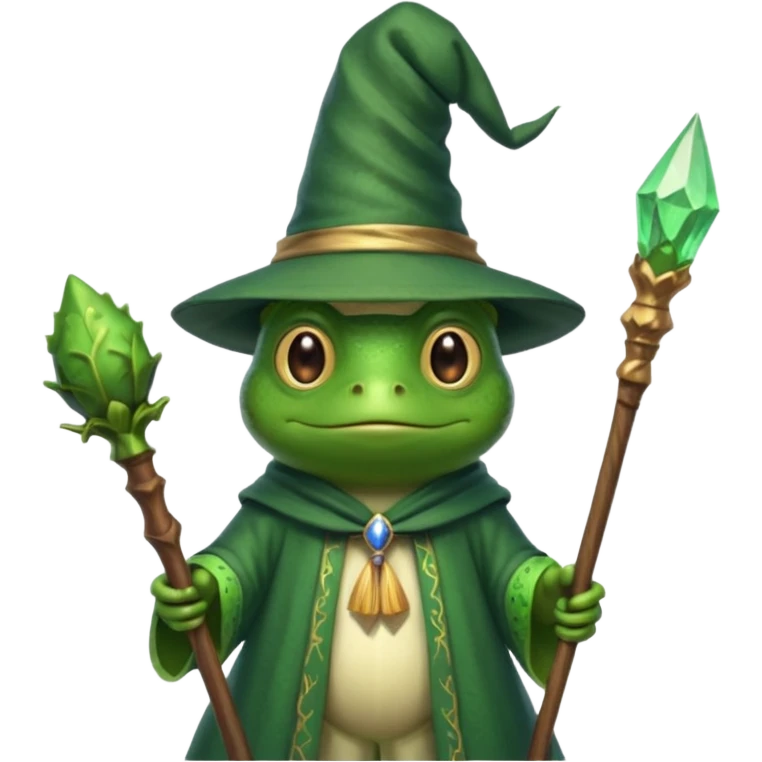 frog wizard emoji
