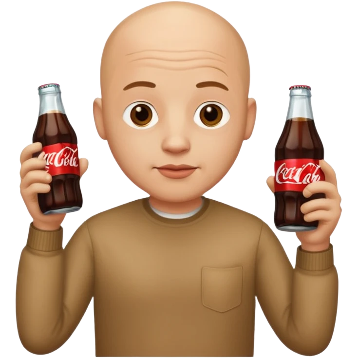 fenix but bald and with a cola emoji